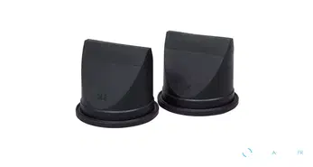 385311208 - Clapet à lèvre 2" noir Sealand (2 pièces)